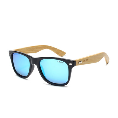 OLEY  Brand Bamboo Polarized Sunglasses