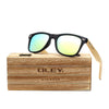 OLEY  Brand Bamboo Polarized Sunglasses