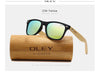 OLEY  Brand Bamboo Polarized Sunglasses