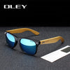 OLEY  Brand Bamboo Polarized Sunglasses