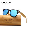 OLEY  Brand Bamboo Polarized Sunglasses