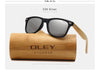 OLEY  Brand Bamboo Polarized Sunglasses