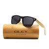 OLEY  Brand Bamboo Polarized Sunglasses