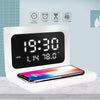 3 in 1 Multi-function  Wireless Phone Charger with Alarm Clock