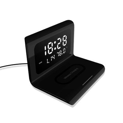 3 in 1 Multi-function  Wireless Phone Charger with Alarm Clock