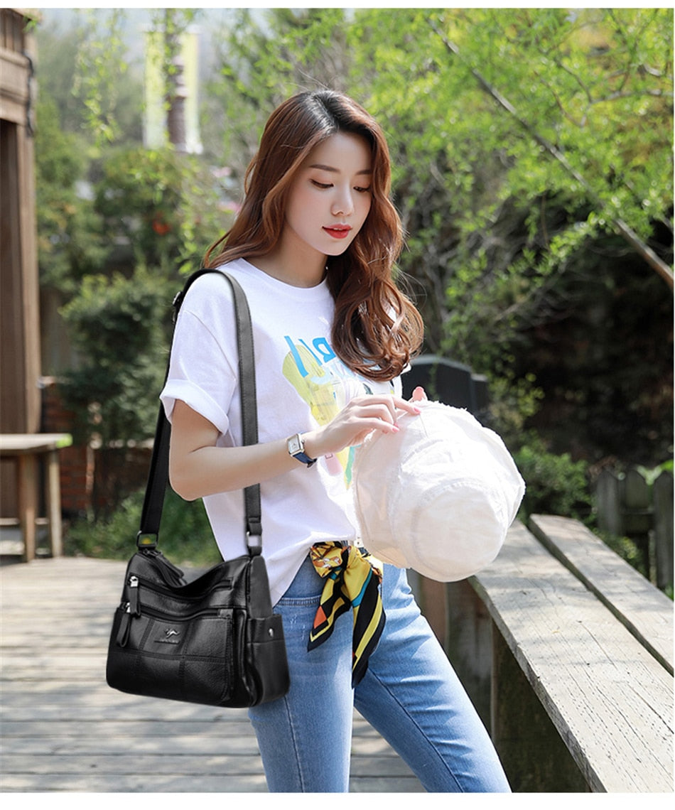 Genuine Brand Leather Luxury Handbags