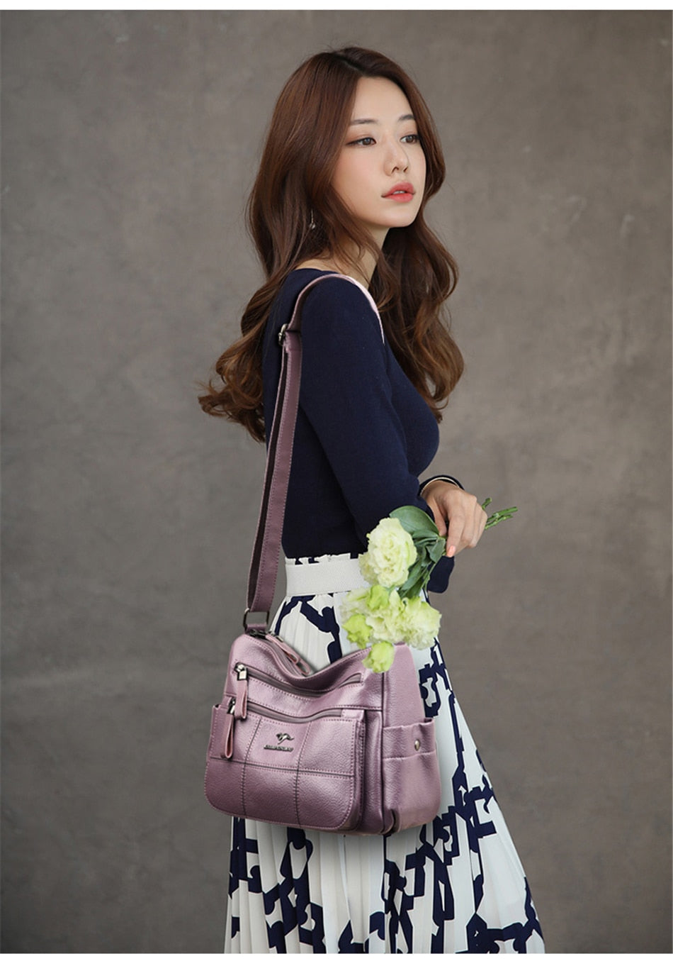 Genuine Brand Leather Luxury Handbags