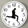 Silly Walk Wall Clock