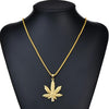 Maple Leaf Necklace Pendant Gold/ Silver Plated