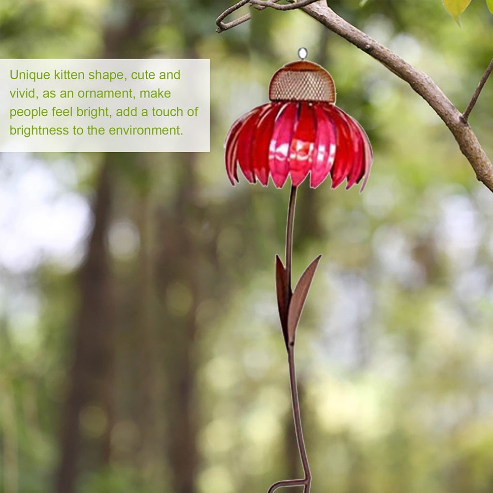 Coneflower Bird Feeder Container