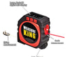 Universal Measuring Tape Black - 3 In 1 Measuring Tape Precise Measure King