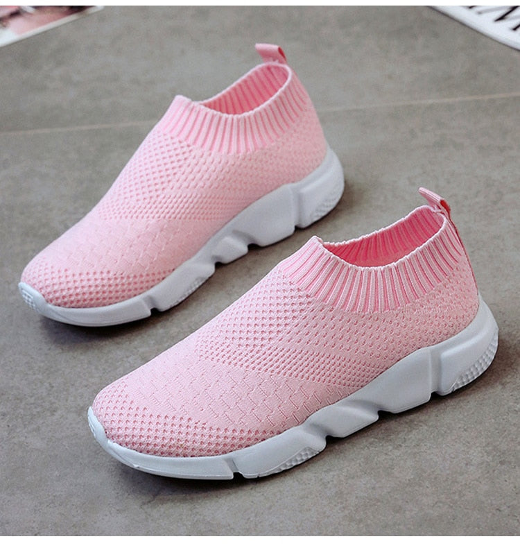 Women's Walking Shoes Sock Sneakers
