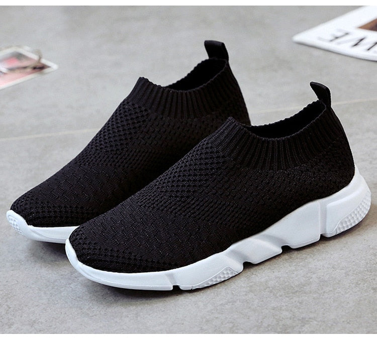 Women's Walking Shoes Sock Sneakers