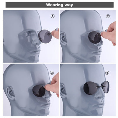 Rimless Sunglasses