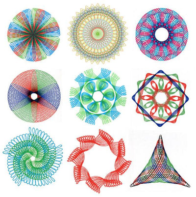 Spirograph Geometric  Ruler Set - 22 pcs