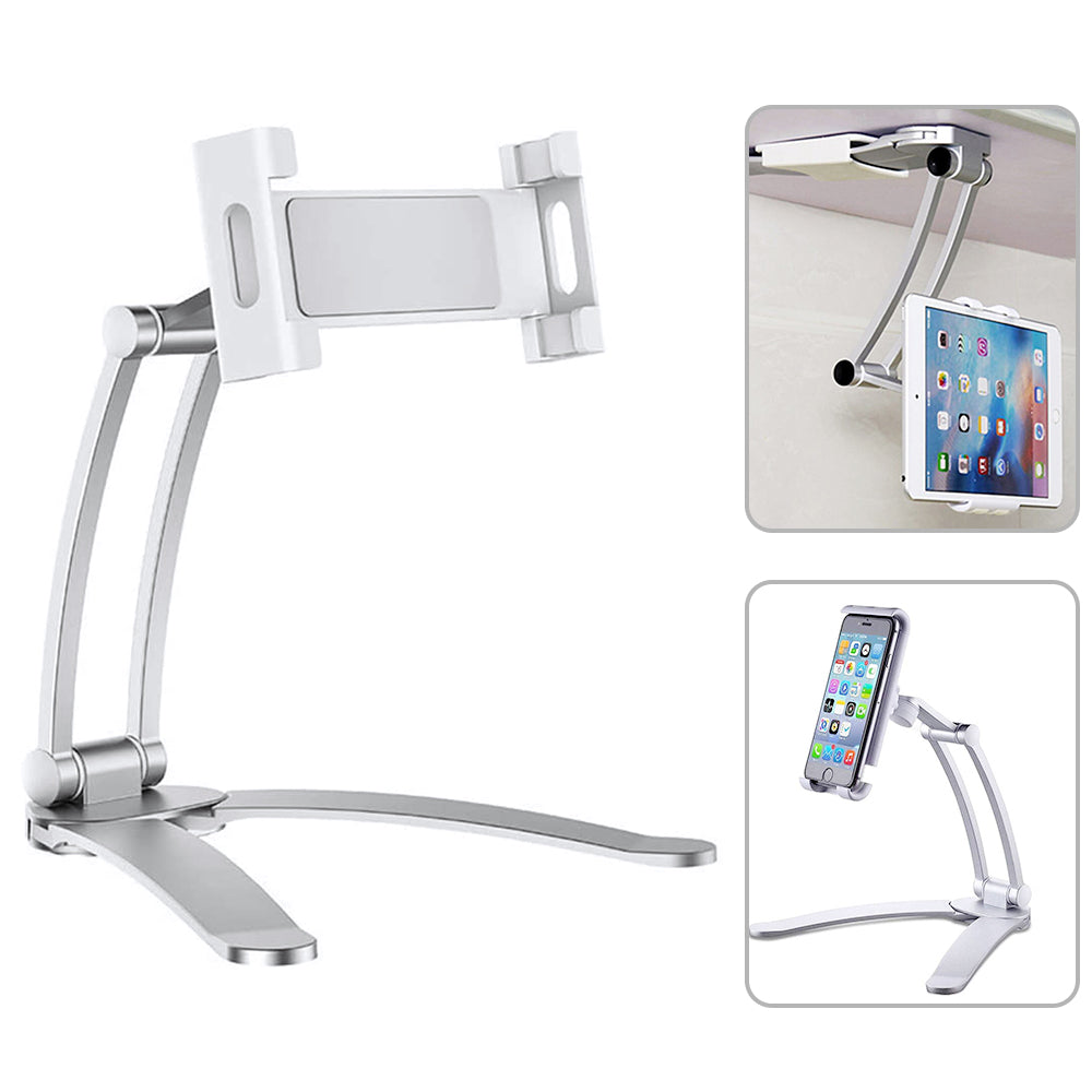 Desktop & Wall Pull-Up Lazy Bracket for Cell Phone / Tablet