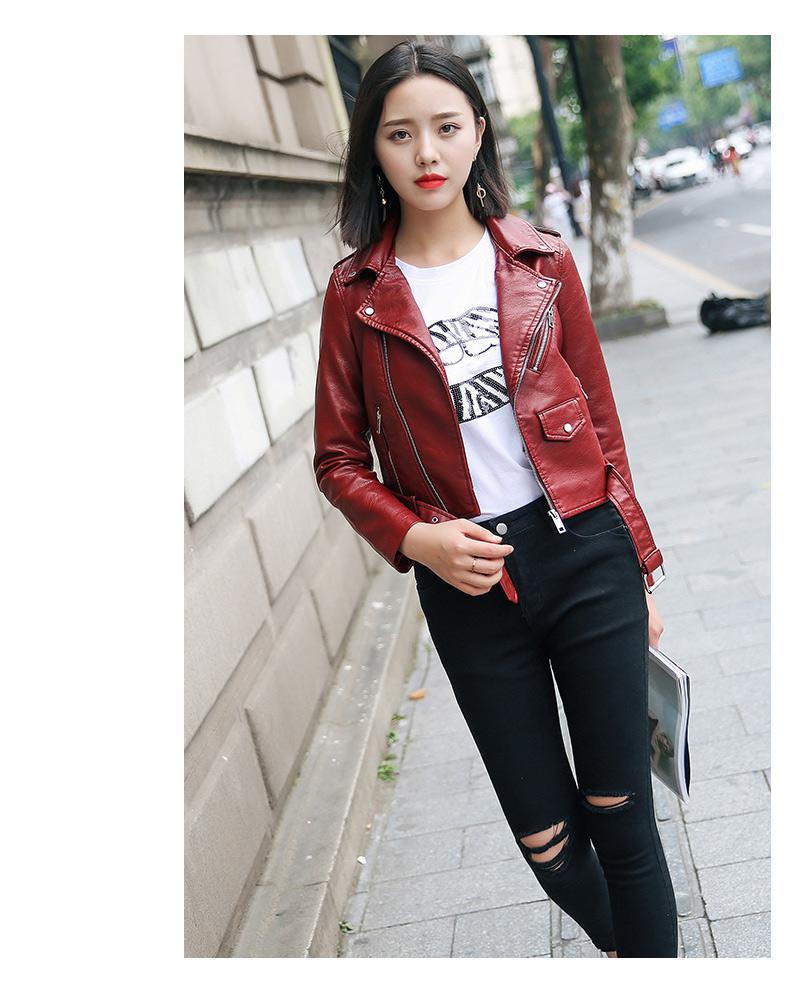 PU Leather Soft Jacket