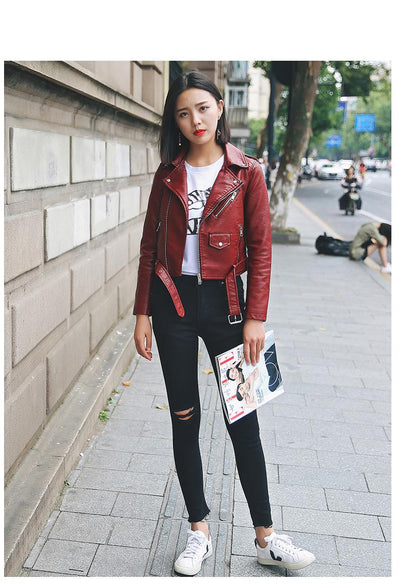 PU Leather Soft Jacket