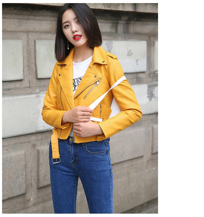 PU Leather Soft Jacket