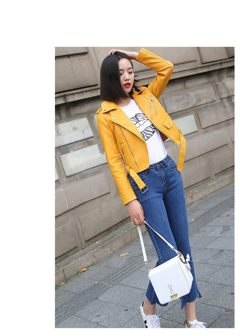 PU Leather Soft Jacket