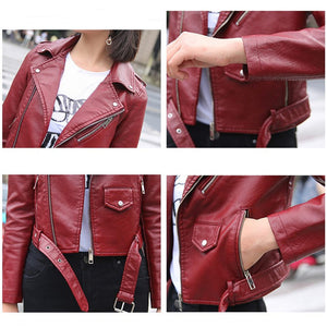 PU Leather Soft Jacket