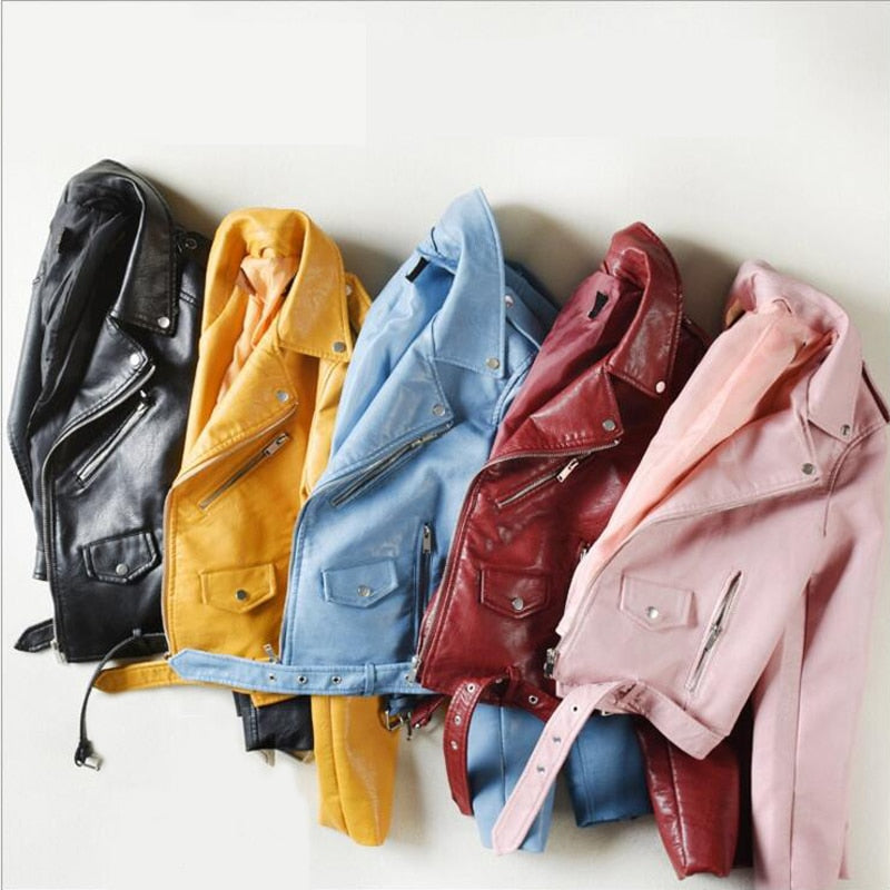 PU Leather Soft Jacket