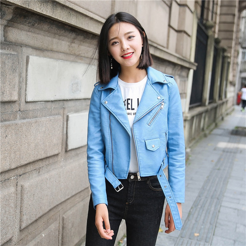 PU Leather Soft Jacket