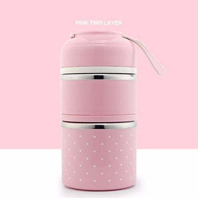 Thermal Lunch Box Leak-Proof Stainless Steel Food Container