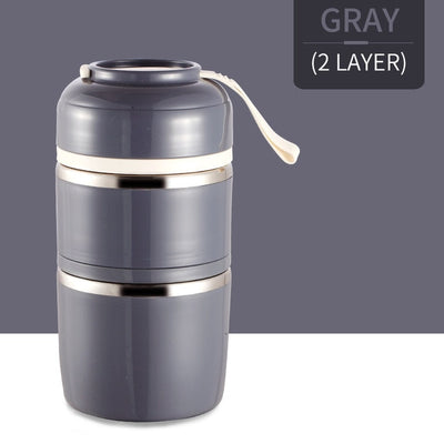 Thermal Lunch Box Leak-Proof Stainless Steel Food Container