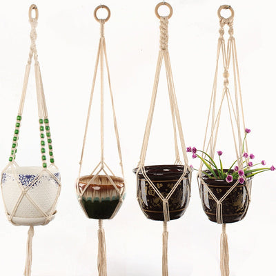 Handmade macrame flower/ plant pot hanger