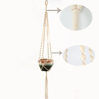 Handmade macrame flower/ plant pot hanger