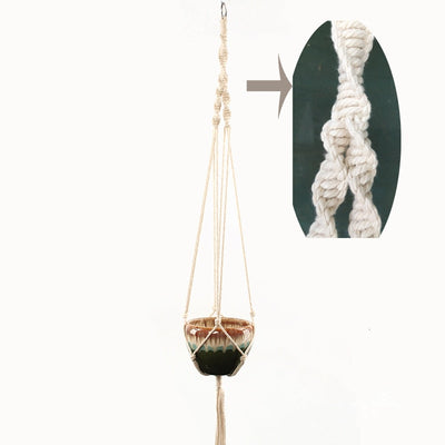 Handmade macrame flower/ plant pot hanger