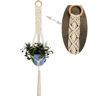 Handmade macrame flower/ plant pot hanger