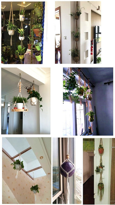 Handmade macrame flower/ plant pot hanger