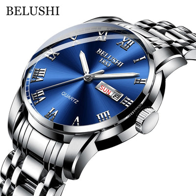 BELUSHI Ultra Thin Men's Quartz Watch