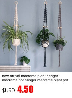 Handmade macrame flower/ plant pot hanger