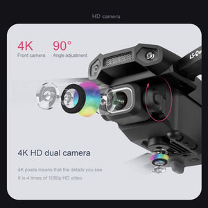 LS-XT6 Drone Quadcopter with 4K Double Camera