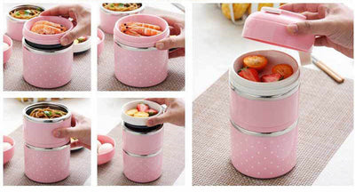 Thermal Lunch Box Leak-Proof Stainless Steel Food Container