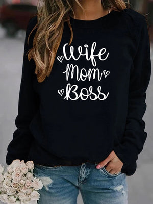 Mom Wife Boss Women’s Hoodie
