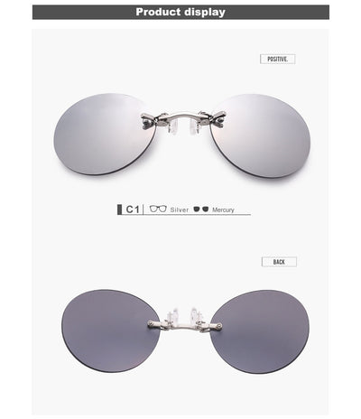 Rimless Sunglasses