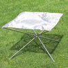 Portable Folding Stainless Steel Campfire Stand