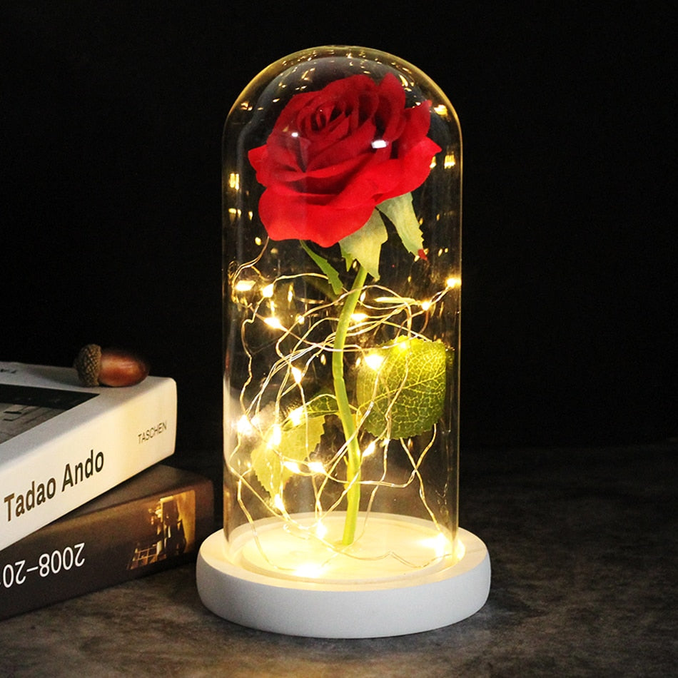 Enchanted Rose Flower Lights