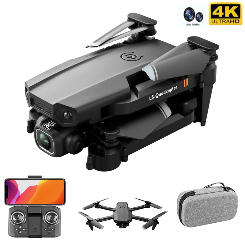 LS-XT6 Drone Quadcopter with 4K Double Camera