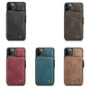 Luxury Genuine Leather iPhone Wallet Case