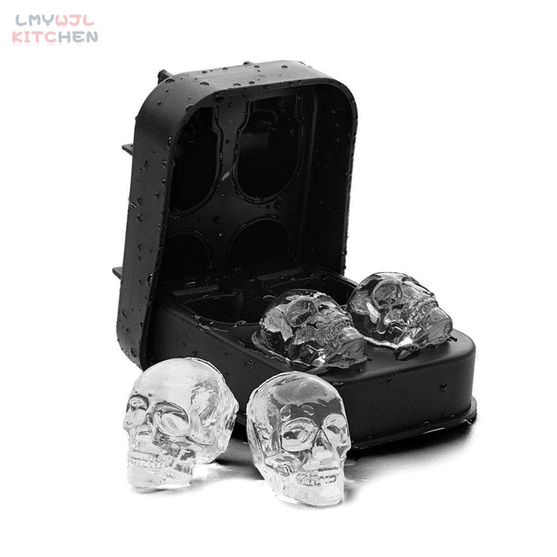 Skull Ice  Cube Mold Tray