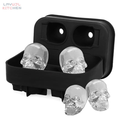 Skull Ice  Cube Mold Tray