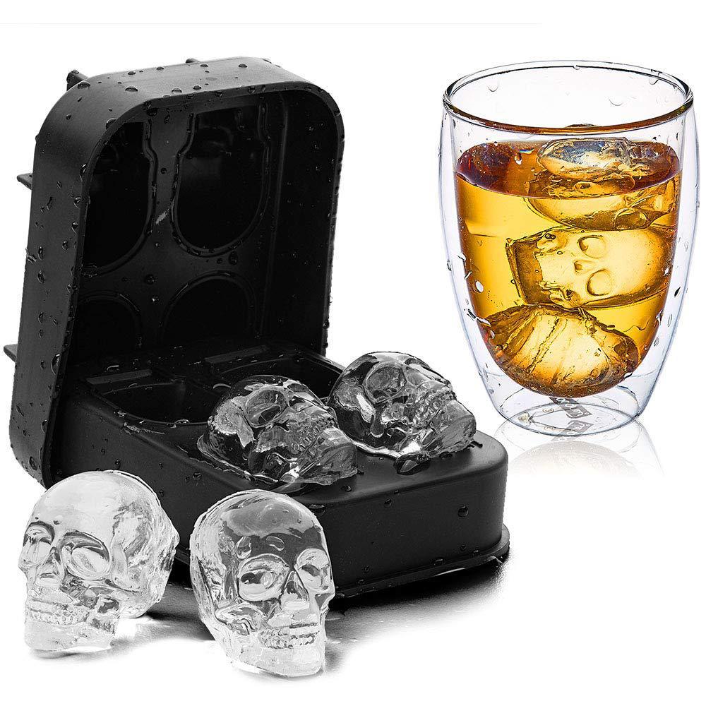 Skull Ice  Cube Mold Tray