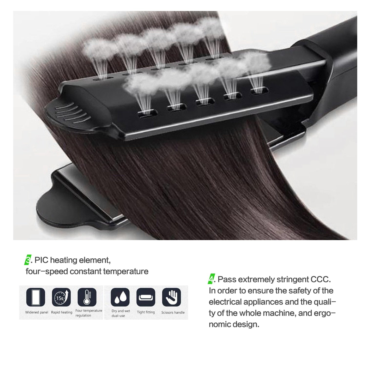 Hair Straightener - Curling Hair Tool