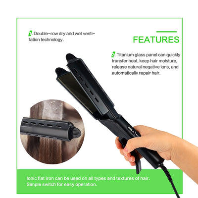 Hair Straightener - Curling Hair Tool