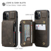 Luxury Genuine Leather iPhone Wallet Case